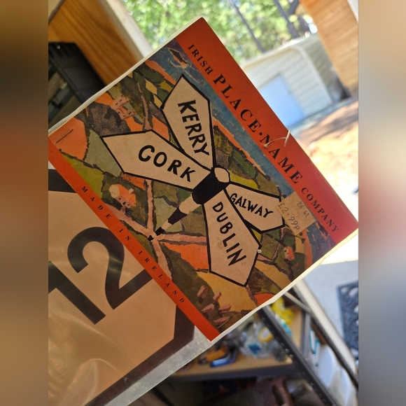 Plastic Dublin Sign In Package - Picture 2 of 3